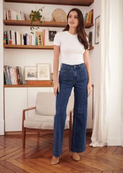 Jean Faustine -Élégance Soldes Motus Boutique Automne Faustine 7