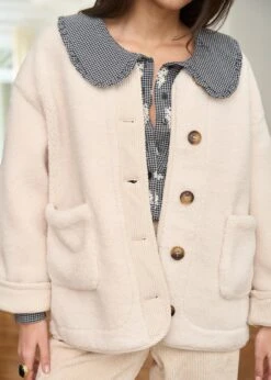 Blouse Belinda -Élégance Soldes Motus Boutique Blouse Belinda Imprime Fond Noir 5