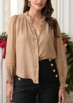 Blouse Cassiopée -Élégance Soldes Motus Boutique Blouse Cassiopee Or 5