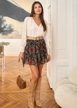 Blouse Olivia -Élégance Soldes Motus Boutique Blouse Olivia Ivoire 5