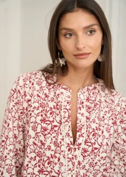 Blouse Zina -Élégance Soldes Motus Boutique Blouse Zina 4