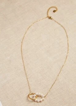 Collier Rosana -Élégance Soldes Motus Boutique Boucles Collier Rosana Nacre 4