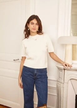 Collier Rosana -Élégance Soldes Motus Boutique Boucles Collier Rosana Nacre 5