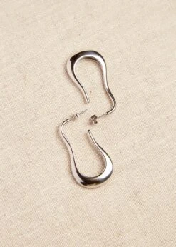 Boucles D'oreilles Céline -Élégance Soldes Motus Boutique Boucles Oreilles Celine Argent 4