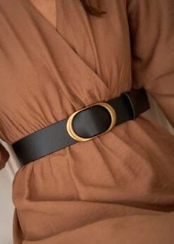 Ceinture Paco -Élégance Soldes Motus Boutique Ceinture Paco Noir 3