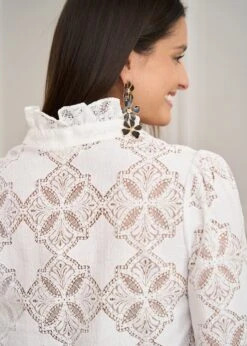 Chemise Ivy -Élégance Soldes Motus Boutique Chemise Ivy Ecru 6