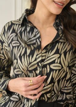 Chemise Katia -Élégance Soldes Motus Boutique Chemise Katia Noir 4