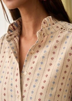 Chemise Nina -Élégance Soldes Motus Boutique Chemise Nina Ivoire 3