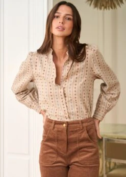 Chemise Nina -Élégance Soldes Motus Boutique Chemise Nina Ivoire 9