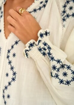 Blouse Romane -Élégance Soldes Motus Boutique Days Of Autumn Blouse Romane 8