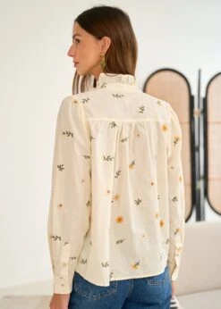 Chemise Eden -Élégance Soldes Motus Boutique Days Of Autumn Chemise Eden Beige 5