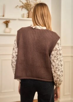 Gilet Ambre -Élégance Soldes Motus Boutique Days Of Autumn Gilet Ambre Marron 7 a6af0a3c 9527 432a a062 07c00e2382ba