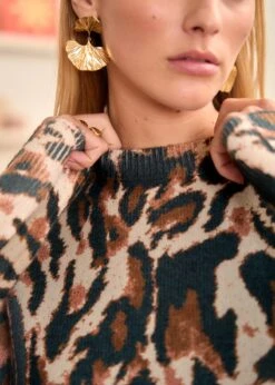 Pull Isée -Élégance Soldes Motus Boutique Days Of Autumn Pull Isee Animal Fond Ecru 4 9ff8b21b 8ecc 46c9 81e0 d34616bd240e