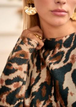 Pull Isée -Élégance Soldes Motus Boutique Days Of Autumn Pull Isee Animal Fond Ecru 7 5da0809e 6e81 4fbd 8f9b ee64f06a4300