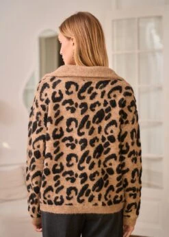 Pull Ondine -Élégance Soldes Motus Boutique Days Of Autumn Pull Ondine Leopard 6