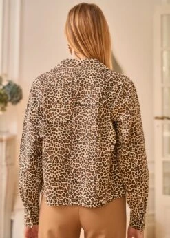 Veste Elora -Élégance Soldes Motus Boutique Days Of Autumn Veste Elora Leopard 6