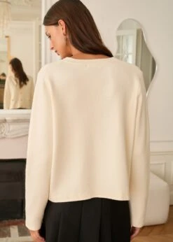 Gilet Audrey -Élégance Soldes Motus Boutique Gilet Audrey Beige 6