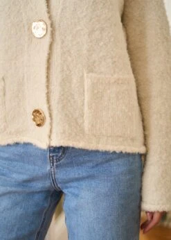 Gilet Bianca -Élégance Soldes Motus Boutique Gilet Bianca Blanc 4