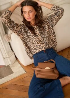 Gilet Eliot -Élégance Soldes Motus Boutique Gilet Eliot Imprime Leopard 3