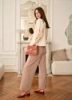 Gilet Eugène -Élégance Soldes Motus Boutique Gilet Eugene Ecru 5