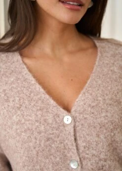 Gilet Myrielle -Élégance Soldes Motus Boutique Gilet Myrielle Taupe 8