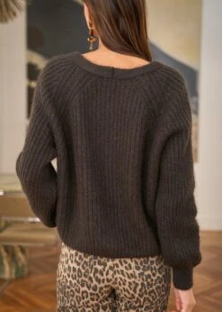 Gilet Oscar -Élégance Soldes Motus Boutique Gilet Oscar Marron 6