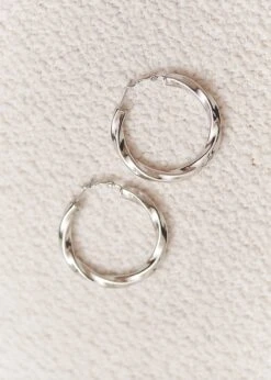 Boucles D'oreilles Elinda -Élégance Soldes Motus Boutique Hiver Elinda Argent 1