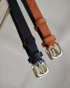 Ceinture Isaya -Élégance Soldes Motus Boutique Isaya Camel 4