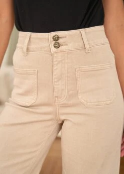 Jean Violette -Élégance Soldes Motus Boutique Jean Violette Beige 3