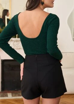 Jupe Mélanie -Élégance Soldes Motus Boutique Jupe Melanie Noir 7