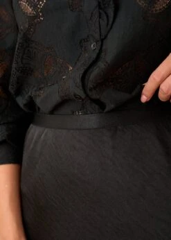 Jupe Yaelle -Élégance Soldes Motus Boutique Jupe Yaelle Noir 6