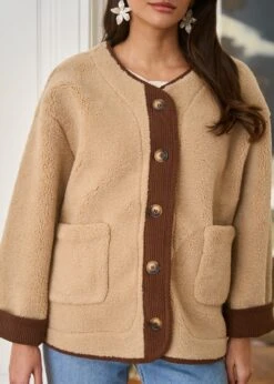 Manteau Isaline -Élégance Soldes Motus Boutique Manteau Isaline Beige 2