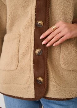 Manteau Isaline -Élégance Soldes Motus Boutique Manteau Isaline Beige 5