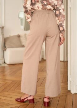 Pantalon Paul -Élégance Soldes Motus Boutique Pantalon Paul Taupe 6