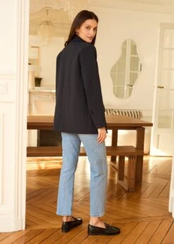 Blazer Marthe -Élégance Soldes Motus Boutique Printemps Blazer Marthe Marine 5