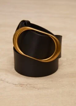 Élégance Soldes -Élégance Soldes Motus Boutique Printemps Ceinture Paco Noir 1