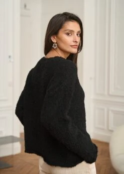 Pull Albane -Élégance Soldes Motus Boutique Pull Albane Noir 6