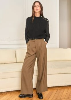 Pull Basile -Élégance Soldes Motus Boutique Pull Basile Noir 3