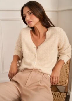 Pull Lauren -Élégance Soldes Motus Boutique Pull Lauren Beige 10