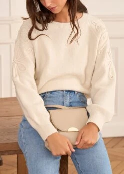 Pull Marius -Élégance Soldes Motus Boutique Pull Marius Beige 8