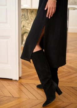 Robe Elisa -Élégance Soldes Motus Boutique Robe Elisa Noir 6