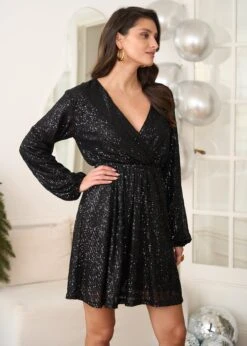 Robe Elise -Élégance Soldes Motus Boutique Robe Elise Noir 3