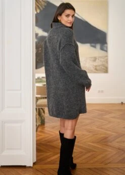 Robe Isidore -Élégance Soldes Motus Boutique Robe Isidore Gris 7