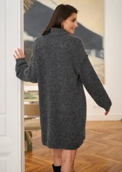 Robe Isidore -Élégance Soldes Motus Boutique Robe Isidore Gris 8