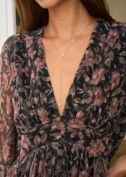 Robe Louane -Élégance Soldes Motus Boutique Robe Louane Fond Noir 4