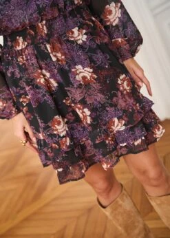 Robe Noela -Élégance Soldes Motus Boutique Robe Noela Noir 4