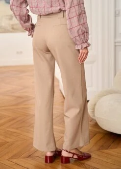 Pantalon Ivano -Élégance Soldes Motus Boutique Robe Pantalon Ivano Camel 7