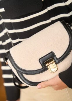 Sac Chloé -Élégance Soldes Motus Boutique Sac Chloe Beige Noir 3