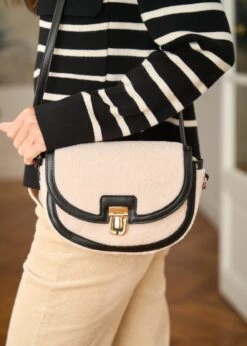 Sac Chloé -Élégance Soldes Motus Boutique Sac Chloe Beige Noir 7