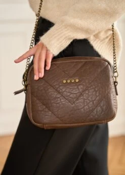 Sac Manoé -Élégance Soldes Motus Boutique Sac Manoe Marron 5